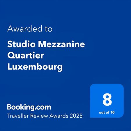 Studio Mezzanine Quartier Luxembourg Free Netflix Paris Eksteriør billede